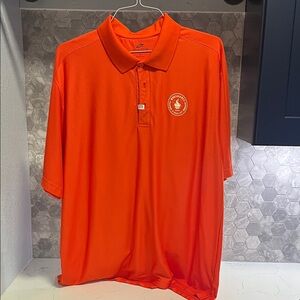 Whataburger Vibrant Orange Polo Shirt with Logo